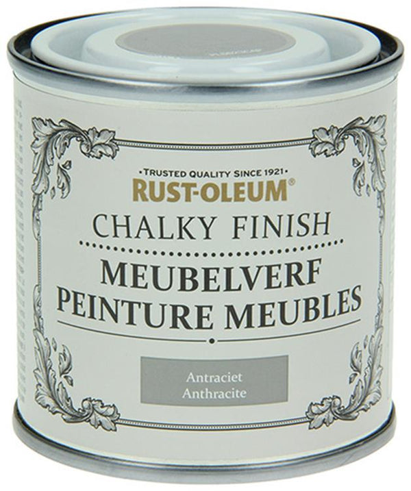 Rust-oleum 1050969 - meubelverf antraciet 125 ml | 1 stuks