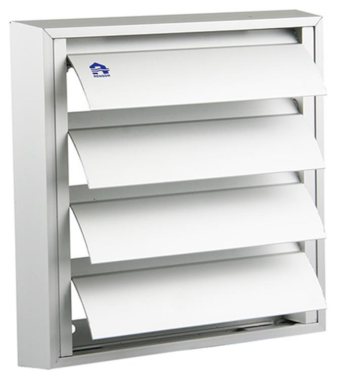 Renson 1006250 - dampkaprooster opbouw 433 alu f1 173x173mm | 2 stuks