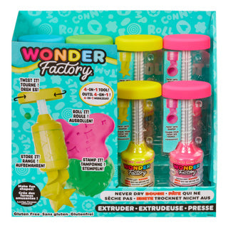 Assortiment wonderfabriekextruders