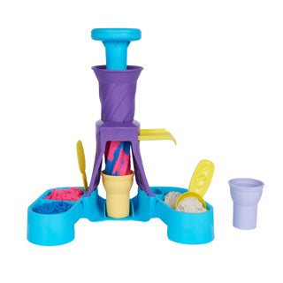 Kinetisch zand softijsstation