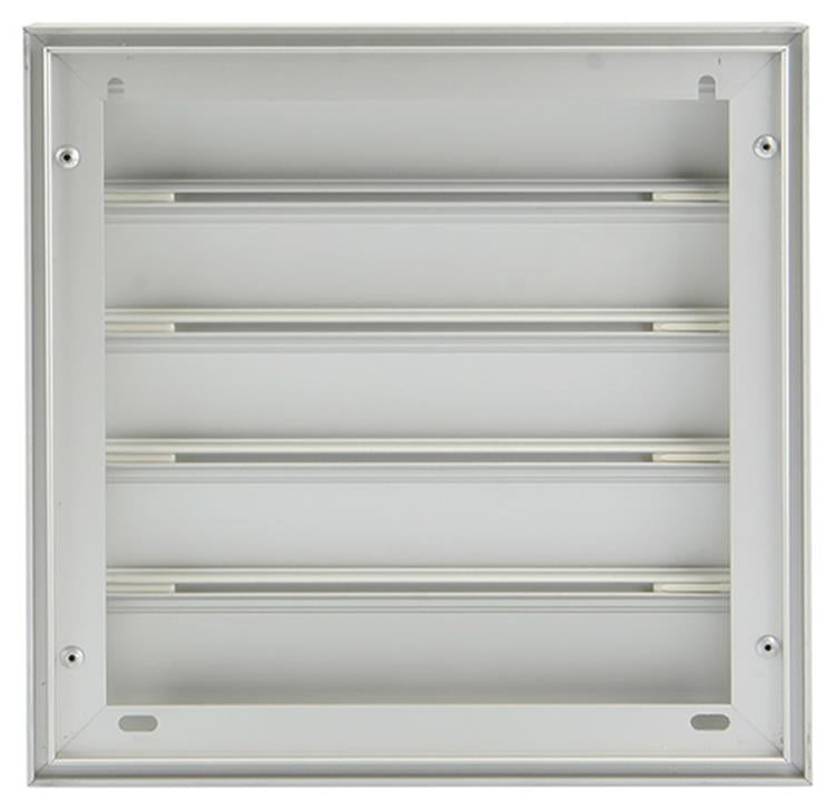 Renson 1006253 - dampkaprooster opbouw 433 alu f1 210x210mm | 2 stuks