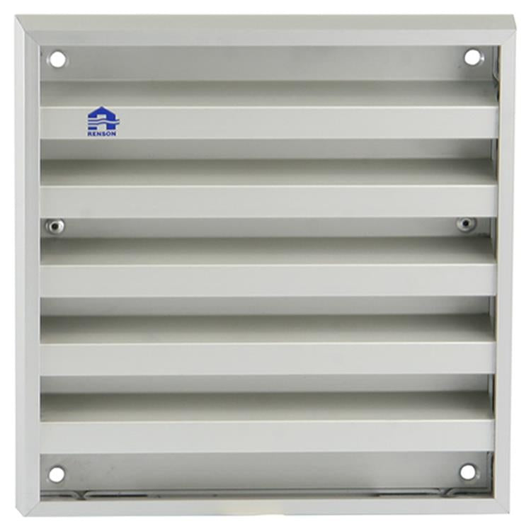 Renson 1006232 - muurrooster opbouw 431 alu f1 165x165mm | 2 stuks