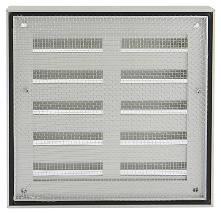 Renson 1006232 - muurrooster opbouw 431 alu f1 165x165mm | 2 stuks