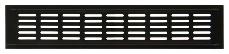 Renson 1006246 - ventilatiestrip alu ral 8022 381 80- 400mm | 2 stuks