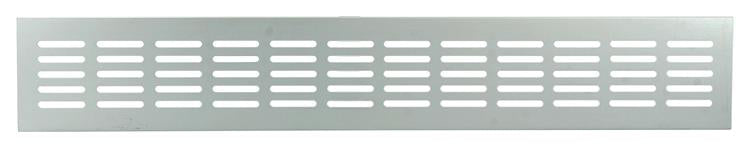 Renson 1006247 - ventilatiestrip alu f1 381 80- 500mm | 2 stuks