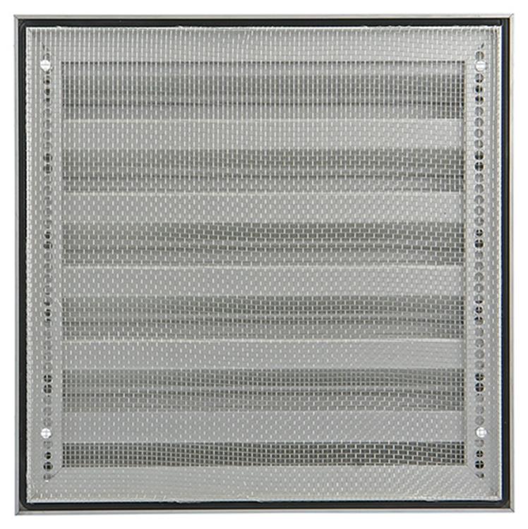 Renson 1006235 - muurrooster opbouw 431 alu f1 225x225mm | 2 stuks