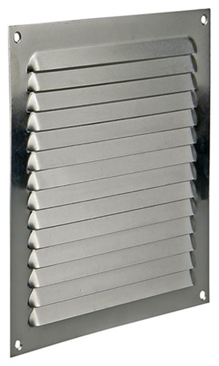 Renson 1015068 - schoepenrooster plat alu f1 200x200mm | 10 stuks