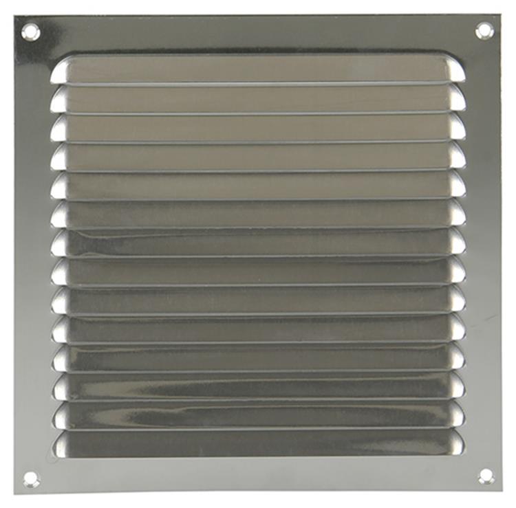 Renson 1015068 - schoepenrooster plat alu f1 200x200mm | 10 stuks