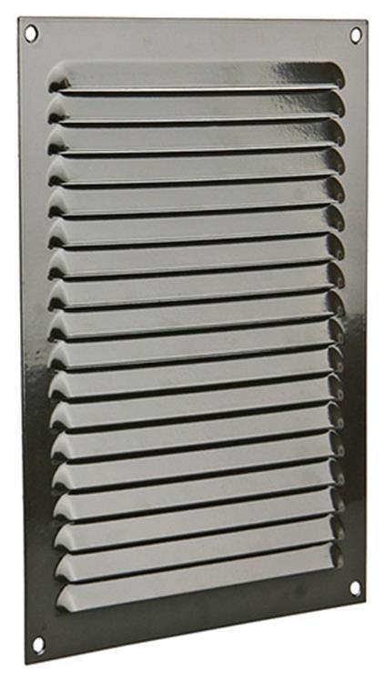 Renson 1015073 - schoepenrooster plat alu bruin200x250mm | 10 stuks