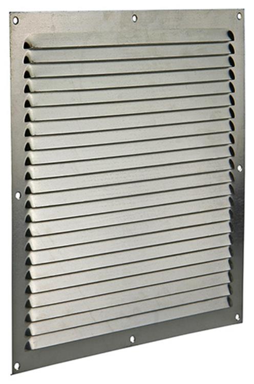 Renson 1015074 - schoepenrooster plat alu f1 300x300mm | 10 stuks