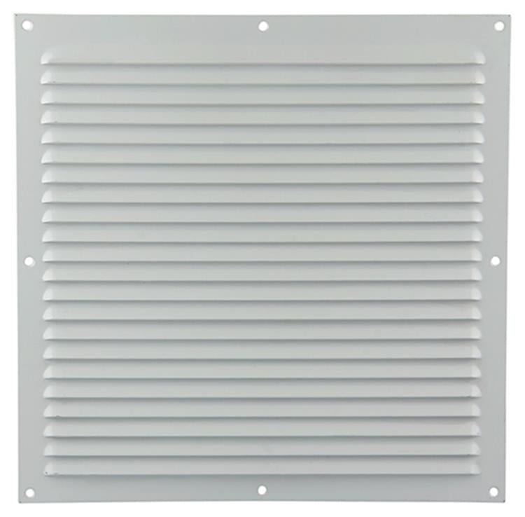 Renson 1015075 - schoepenrooster plat alu wit 300x300mm | 10 stuks