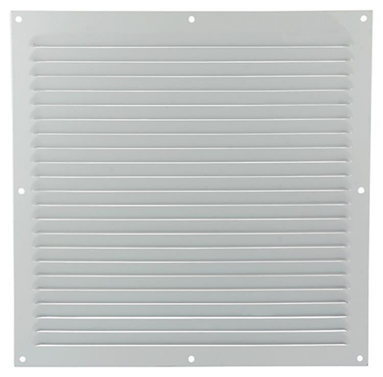 Renson 1015075 - schoepenrooster plat alu wit 300x300mm | 10 stuks