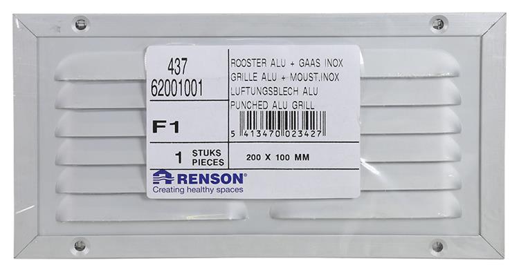 Renson 1008575 - schoep.r. 437 f1 200x100mm | 5 stuks