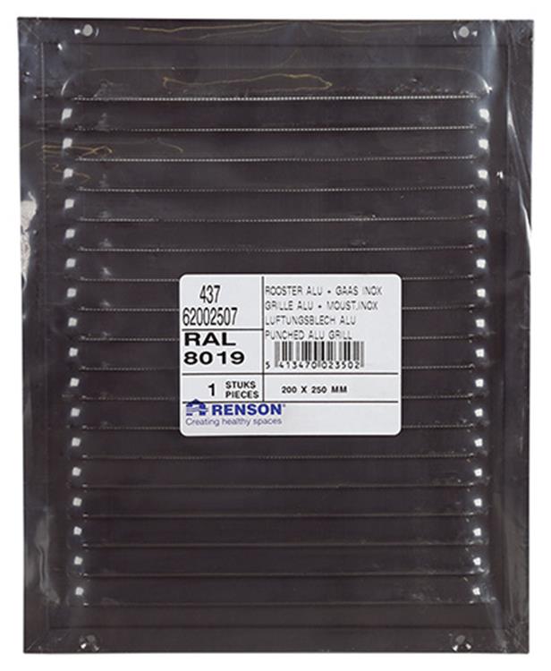 Renson 1008582 - schoep.r. 437 bruin 200x250mm | 5 stuks