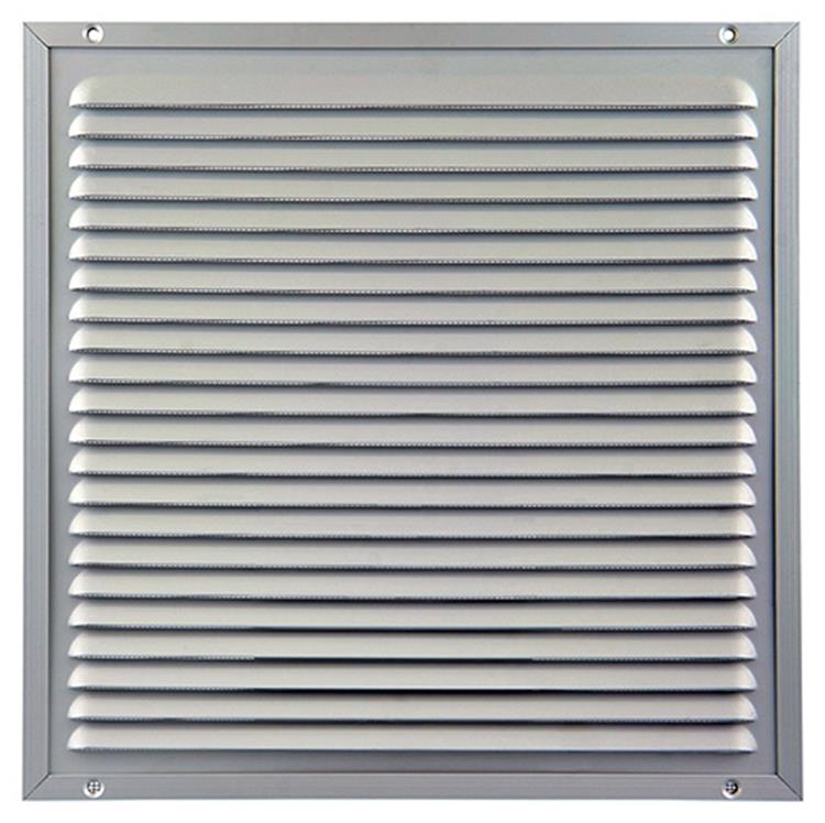 Renson 1006353 - schoepenrooster + kader + mug.opbouw 437 f1 300x300mm | 2 stuks