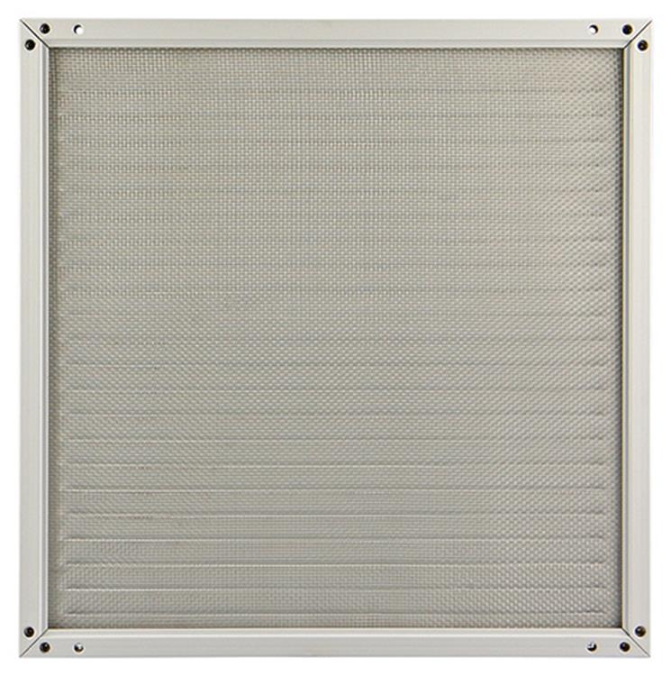 Renson 1006354 - schoepenrooster + kader + mug.opbouw 437 ral9010 300x300mm | 2 stuks