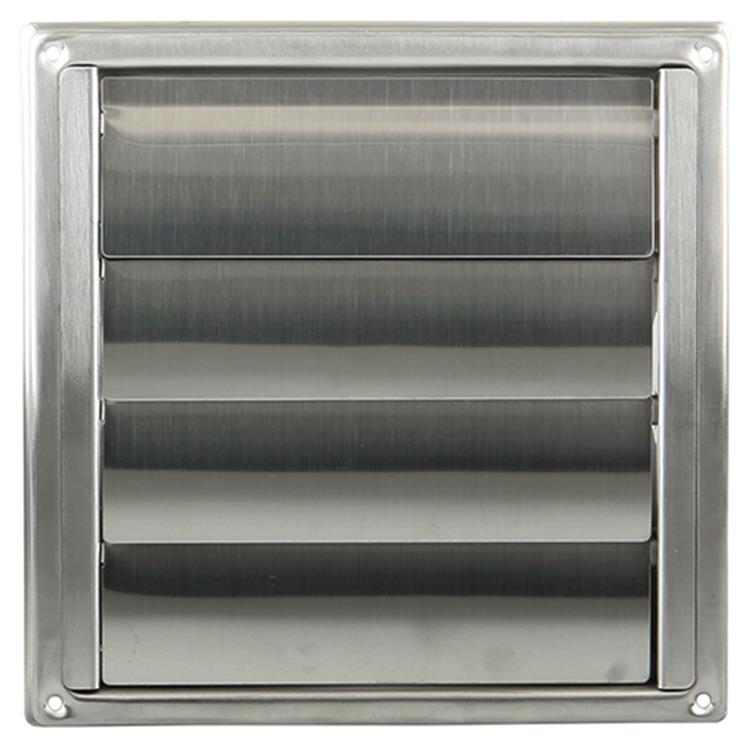 Renson 1006273 - dampkaprooster inbouw 633 inox ø125 | 2 stuks