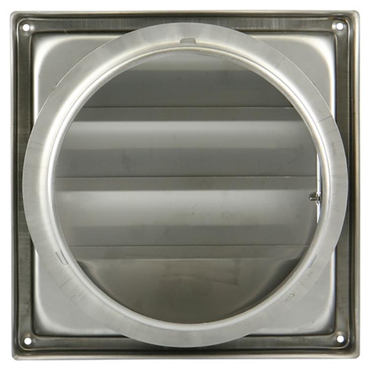 Renson 1006274 - dampkaprooster inbouw 633 inox ø150 | 2 stuks