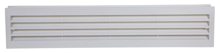 Renson 1006739 - deurrooster pvc 761 wit 450x90mm | 1 stuks