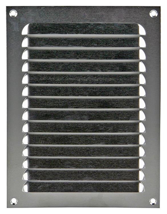 Renson 1006302 - schoepenrooster vlak alu f1 150x200mm | 10 stuks