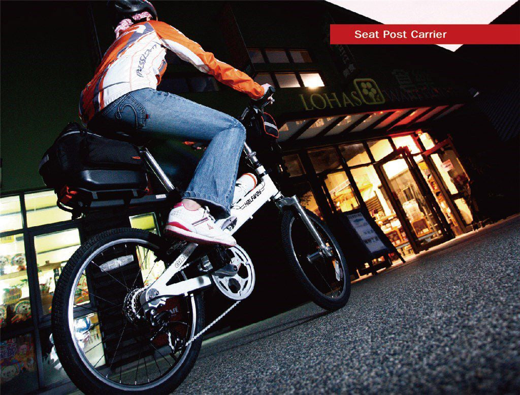 Massabelasting achterdrager op zadelpen qr tm 34mm