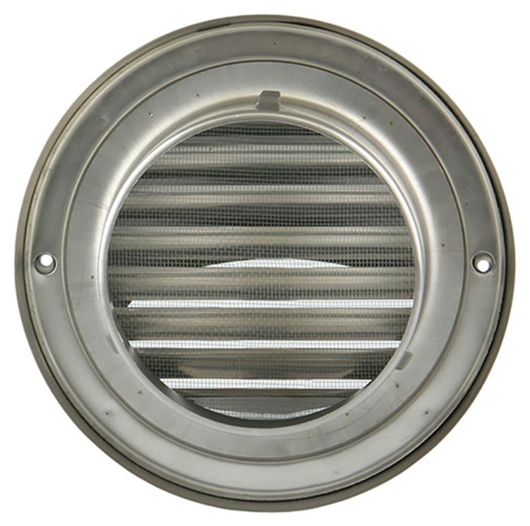 Renson 1006276 - bolrooster inbouw 638 inox ø125 | 2 stuks