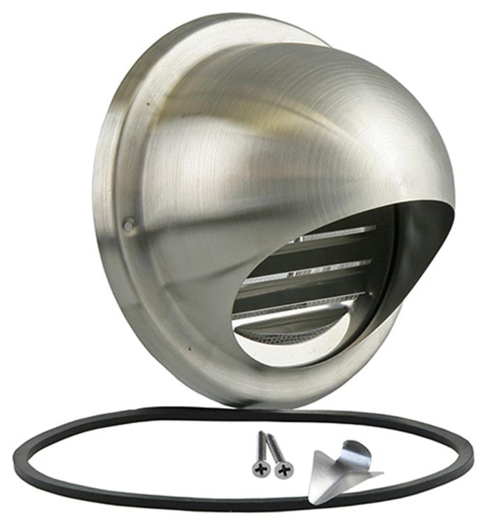 Renson 1006277 - bolrooster inbouw 638 inox ø150 | 2 stuks