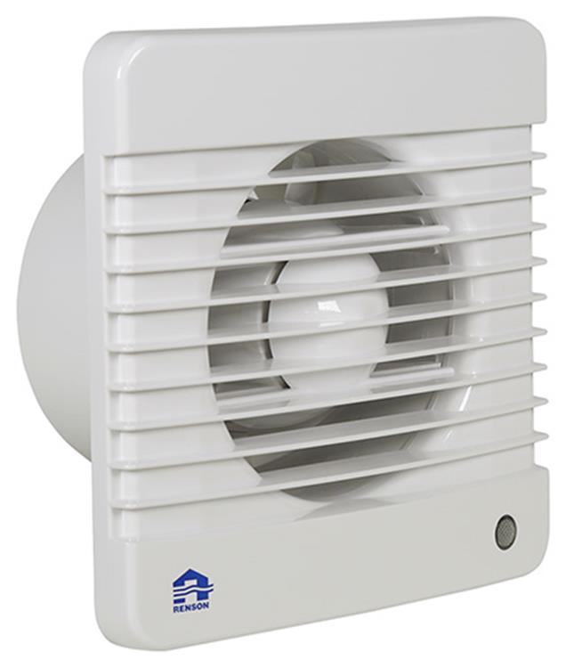 Renson 1006445 - mechanische ventilator met timer 7201t wit ø 100 | 2 stuks