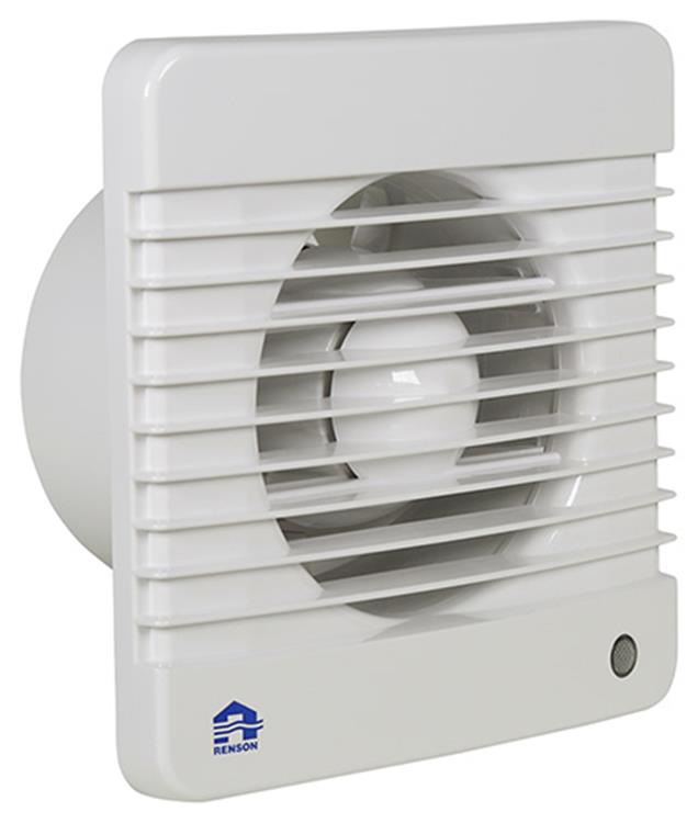 Renson 1006446 - mechanische ventilator met timer 7202t wit ø 125 | 2 stuks