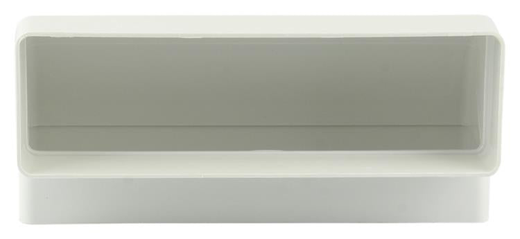 Renson 1006404 - pvc hoekverbinding vert.90° 7015 wit 204x60mm | 3 stuks