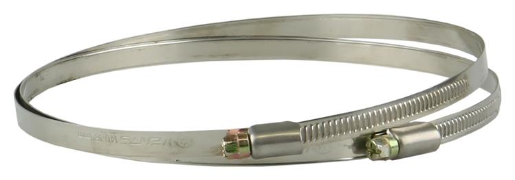 Renson 1006423 - set 2 st.inox slangklemmen 7025 dia 143-157 | 5 stuks