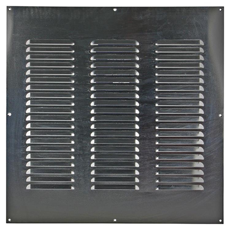 Renson 1006321 - schoepenrooster vlak alu f1 500x500mm | 5 stuks