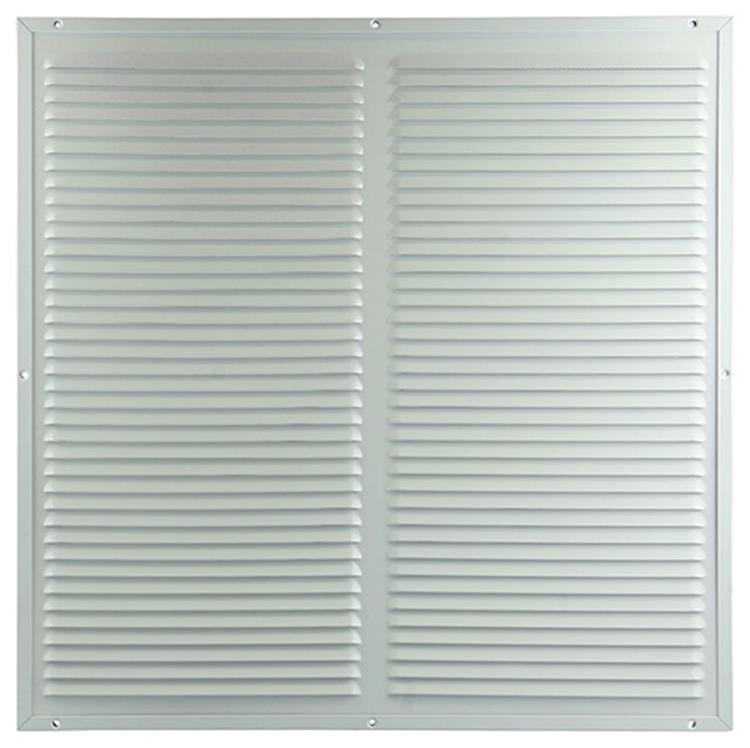 Renson 1006339 - schoepenrooster + kader + mug.opbouw 437 ral9010 500x500mm | 2 stuks