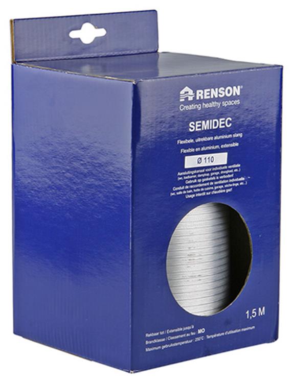 Renson 1006198 - alu flexibel dia 110 1500 mm | 2 stuks