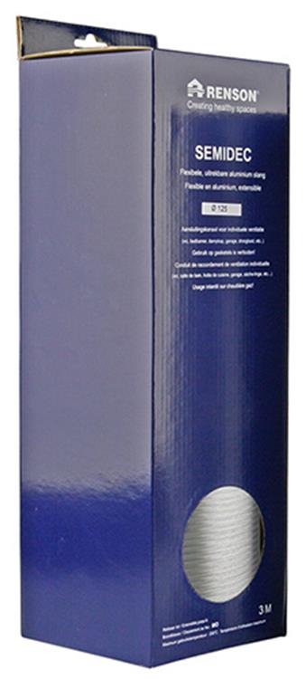 Renson 1006201 - alu flexibel dia 125 3000 mm | 2 stuks