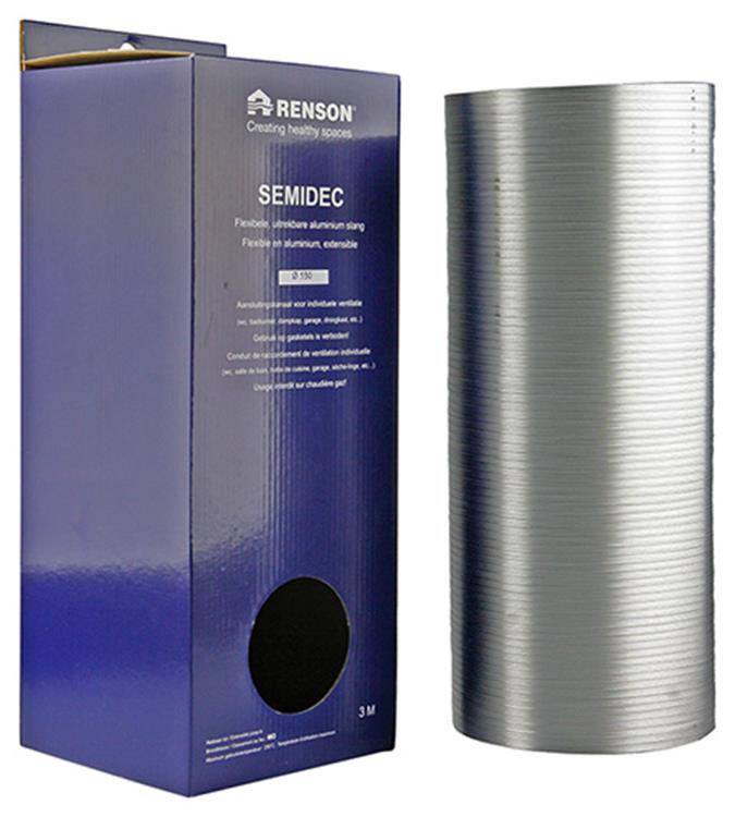 Renson 1006205 - alu flexibel dia 150 3000 mm | 2 stuks