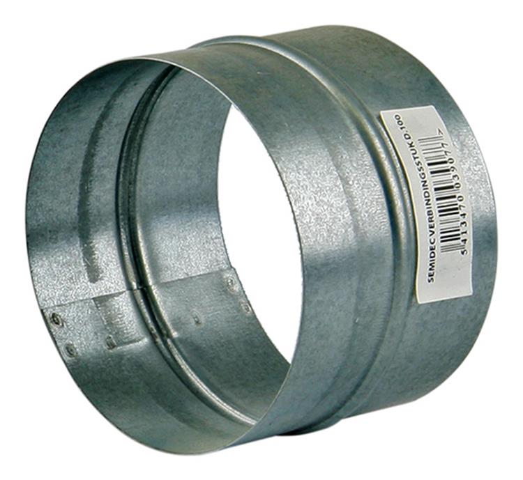 Renson 1006189 - semidec verbindingsstuk d.100 | 2 stuks