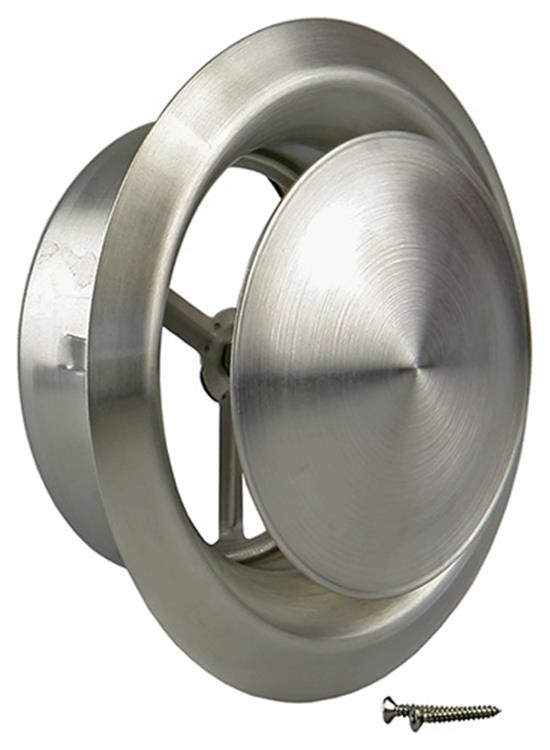 Renson 1006329 - afzuigventiel inbouw 636 inox ø 100 | 2 stuks