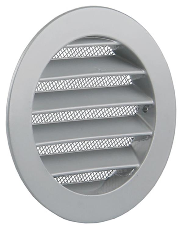 Renson 1006258 - ronde rooster inbouw 434 r alural 9006 ø 100 | 10 stuks