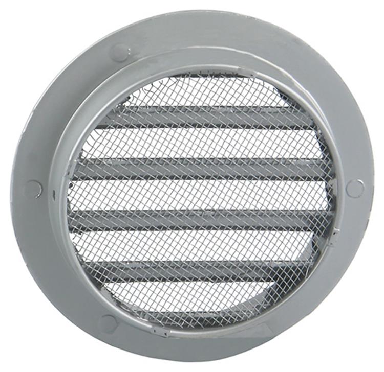 Renson 1006258 - ronde rooster inbouw 434 r alural 9006 ø 100 | 10 stuks