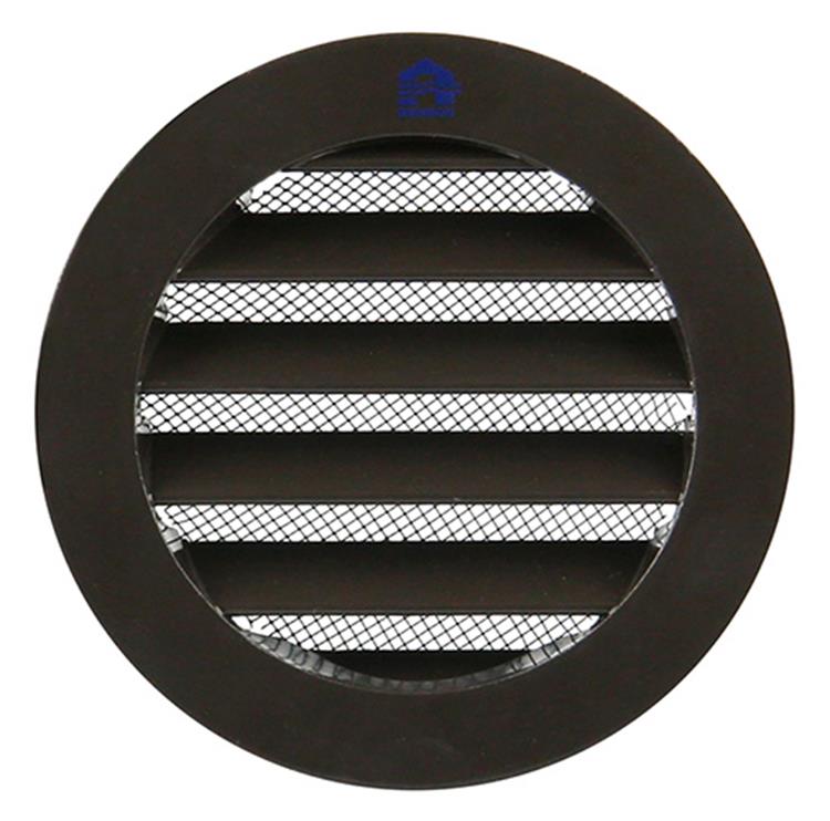 Renson 1006260 - ronde rooster inbouw 434 r alural 8019 ø 100 | 10 stuks