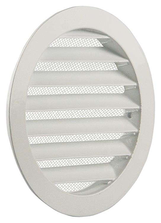 Renson 1006262 - ronde rooster inbouw 434 r alural 9010 ø 125 | 10 stuks