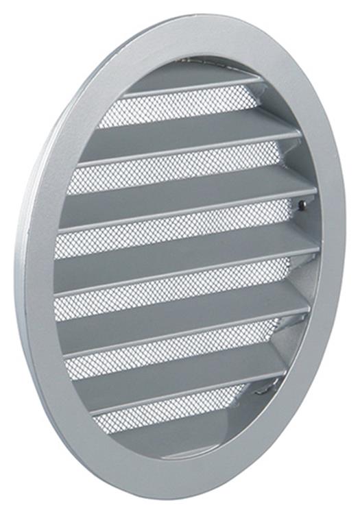 Renson 1006267 - ronde rooster inbouw 434 r alural 9006 ø 160 | 10 stuks