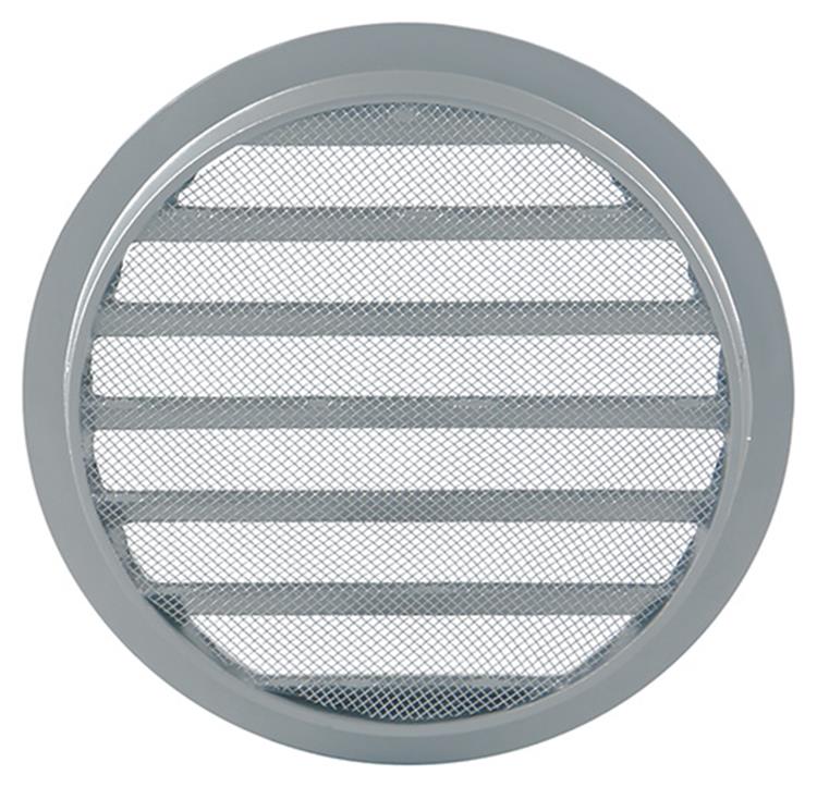 Renson 1006267 - ronde rooster inbouw 434 r alural 9006 ø 160 | 10 stuks