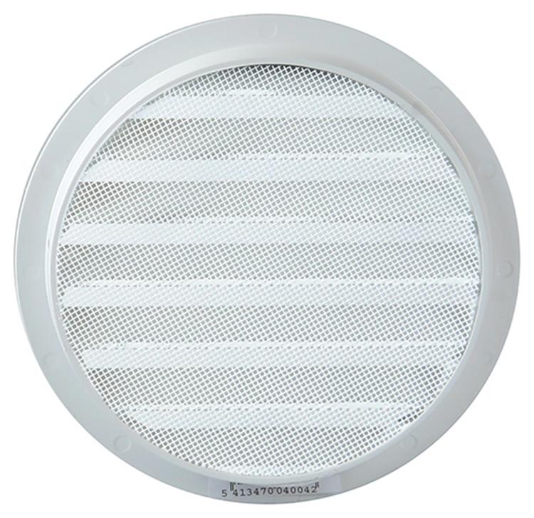 Renson 1006268 - ronde rooster inbouw 434 r alural 9010 ø 160 | 10 stuks