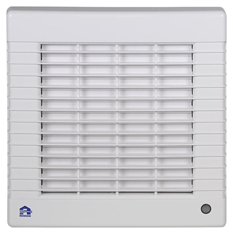 Renson 1006453 - afsluitbare ventilator met timer 7223t wit ø 150 | 2 stuks