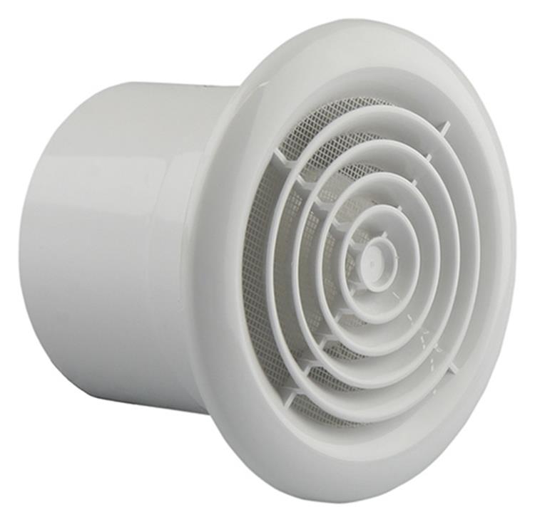 Renson 1006439 - mechanische ventilator rond st. 7131 r wit ø 100 | 2 stuks