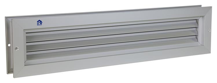 Renson 1006607 - deurrooster. 461 f1 425x76mm | 2 stuks