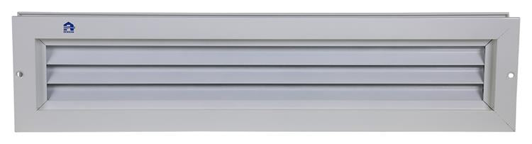 Renson 1006753 - deurrooster 461 ral9010 425x76mm | 2 stuks