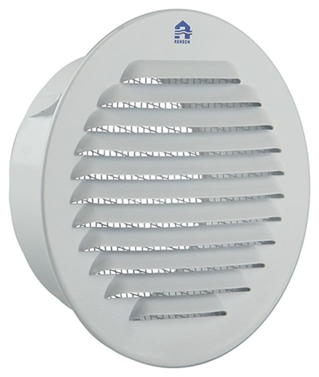 Renson 1006619 - r. scho. 435r ral 9010 ø 115 | 5 stuks